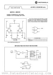MC910 datasheet pdf Motorola