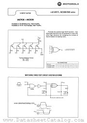 MC928 datasheet pdf Motorola