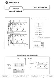 MC834F datasheet pdf Motorola