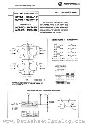 MC846G datasheet pdf Motorola