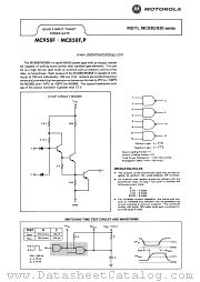 MC958F datasheet pdf Motorola