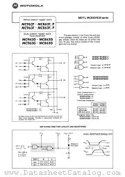 MC862P datasheet pdf Motorola