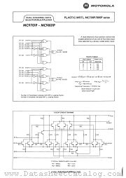 MC9801P datasheet pdf Motorola