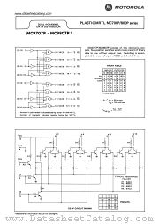 MC9707P datasheet pdf Motorola