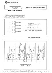 MC9709P datasheet pdf Motorola