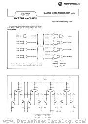 MC9713P datasheet pdf Motorola