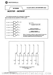 MC9819P datasheet pdf Motorola