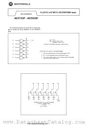 MC9720P datasheet pdf Motorola