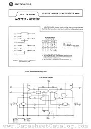 MC9822P datasheet pdf Motorola