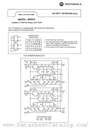 MC876 datasheet pdf Motorola
