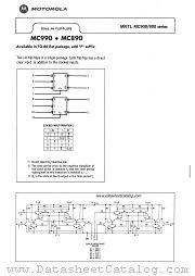 MC990F datasheet pdf Motorola