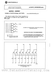 MC9921F datasheet pdf Motorola