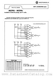 MC896F datasheet pdf Motorola