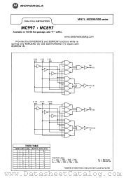 MC997F datasheet pdf Motorola