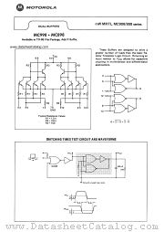 MC998 datasheet pdf Motorola