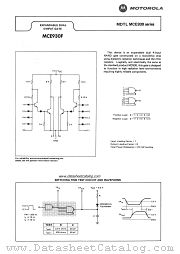 MCE930F datasheet pdf Motorola