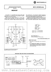 MCE932F datasheet pdf Motorola