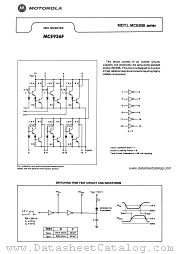 MCE936F datasheet pdf Motorola