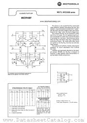 MCE948F datasheet pdf Motorola