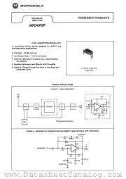 MFC4010P datasheet pdf Motorola