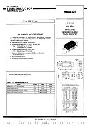 MHW6122 datasheet pdf Motorola