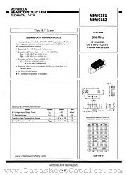 MHW6181 datasheet pdf Motorola