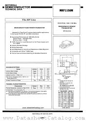 MRF1150M datasheet pdf Motorola