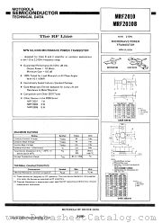 MRF2010 datasheet pdf Motorola