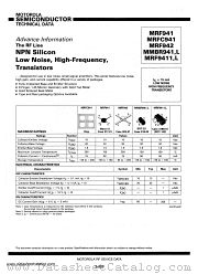 MMBR941 datasheet pdf Motorola