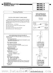 MV1404H datasheet pdf Motorola