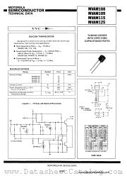 MVAM109 datasheet pdf Motorola