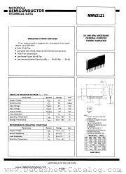 MWA5121 datasheet pdf Motorola