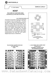 XC157 datasheet pdf Motorola