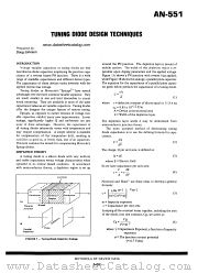 AN-551 datasheet pdf Motorola