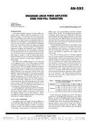 AN-593 datasheet pdf Motorola