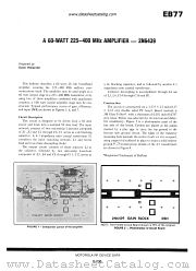 EB77 datasheet pdf Motorola