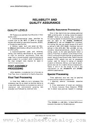 RELIABILITY QUALITY datasheet pdf Motorola