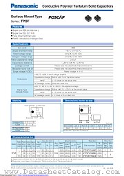 2TPSF270M6E datasheet pdf Panasonic