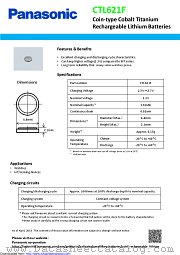 CTL621F datasheet pdf Panasonic