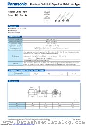 ECEA1VKS3R3B datasheet pdf Panasonic