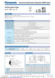 EEEHC1V330XP datasheet pdf Panasonic