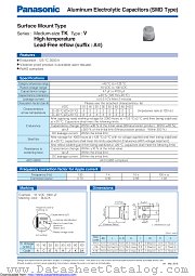 EEETK1C471AQ datasheet pdf Panasonic