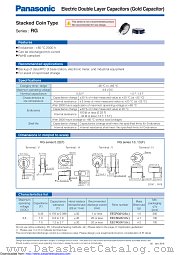 EECRG0V105HU datasheet pdf Panasonic