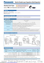EECRG0V105VN datasheet pdf Panasonic
