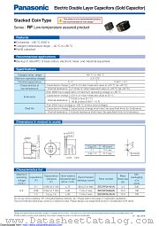 EECRF0H105N datasheet pdf Panasonic