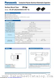 ECGSY0J331R datasheet pdf Panasonic