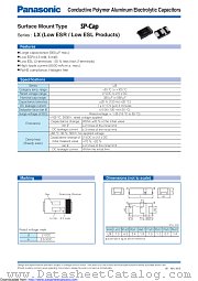 EEFLX0D331R datasheet pdf Panasonic
