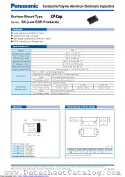 EEFSX0G271P datasheet pdf Panasonic