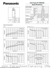 N-700AAC datasheet pdf Panasonic