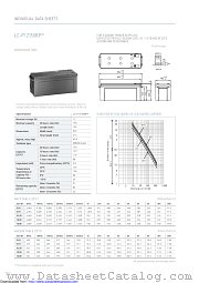 LC-P12150 datasheet pdf Panasonic